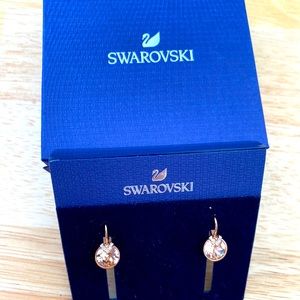 Swarovski Rose Gold Earrings